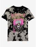 Death Note Rem Tie-Dye T-Shirt, BLACK, hi-res
