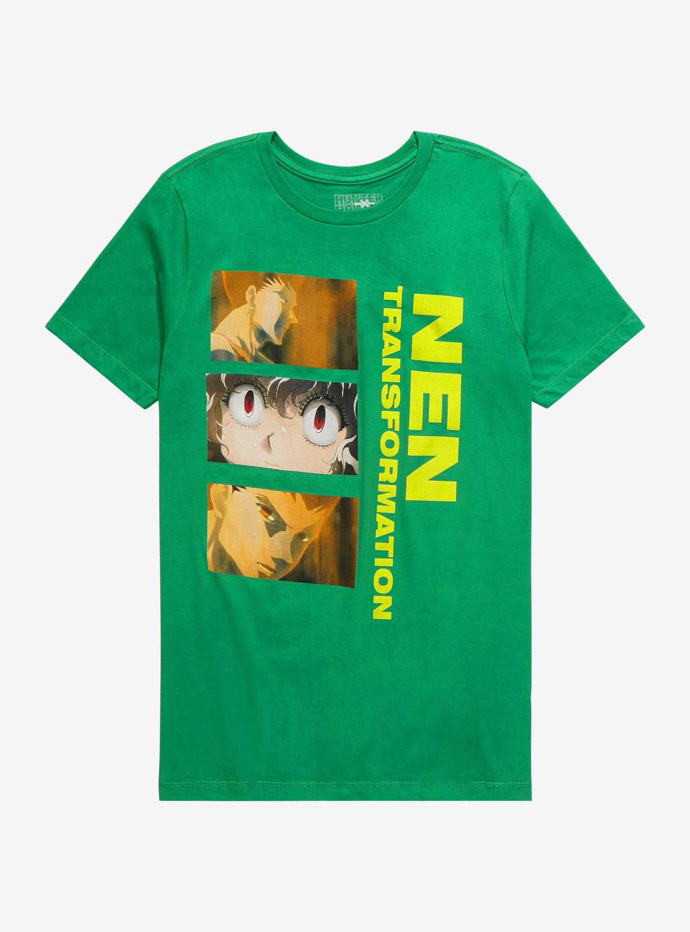 Hunter X Hunter Anime Gon Freecss Men's Green And White Tie Dye T-shirt  Small