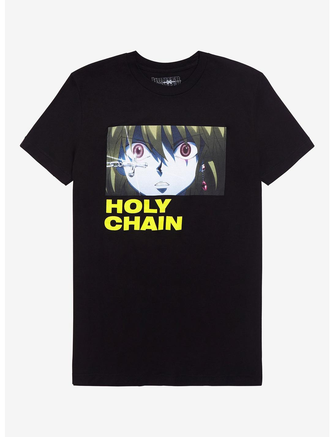Hunter X Hunter Kurapika Holy Chain T-Shirt, BLACK, hi-res