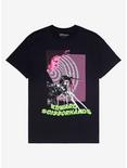 Edward Scissorhands Spiral T-Shirt, BLACK, hi-res