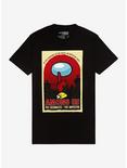 Among Us Red Crewmate Imposter Poster T-Shirt, BLACK, hi-res