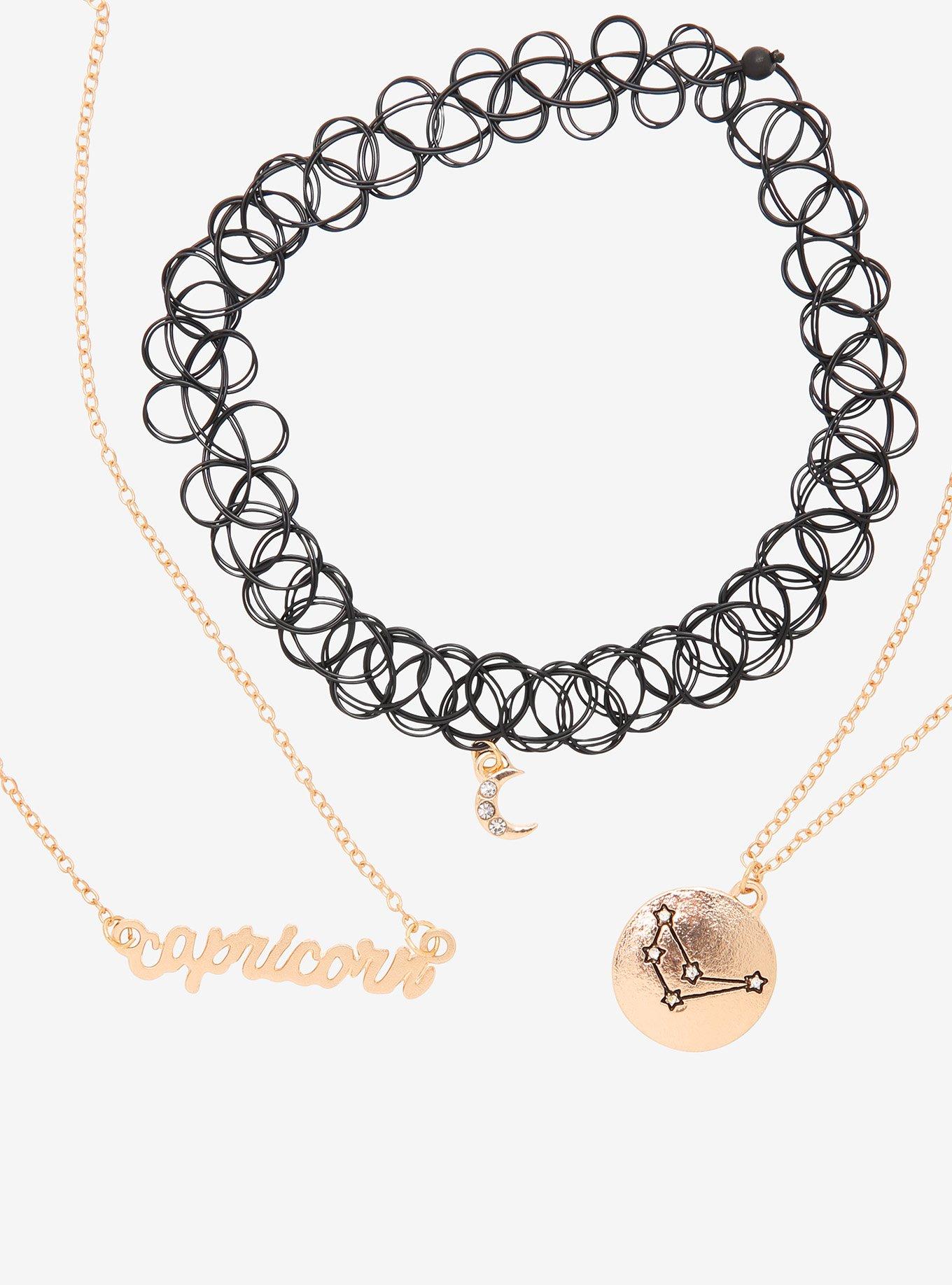 Zodiac deals choker necklace