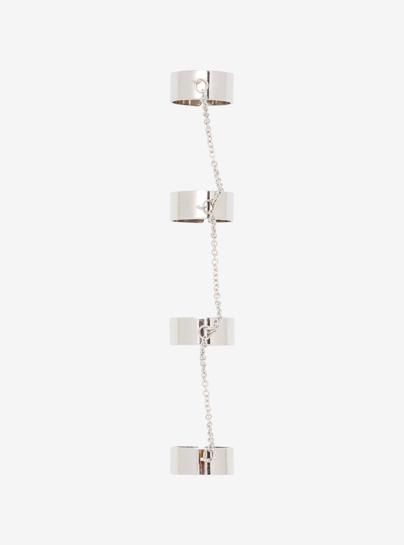 Four Finger Chain Ring, , hi-res