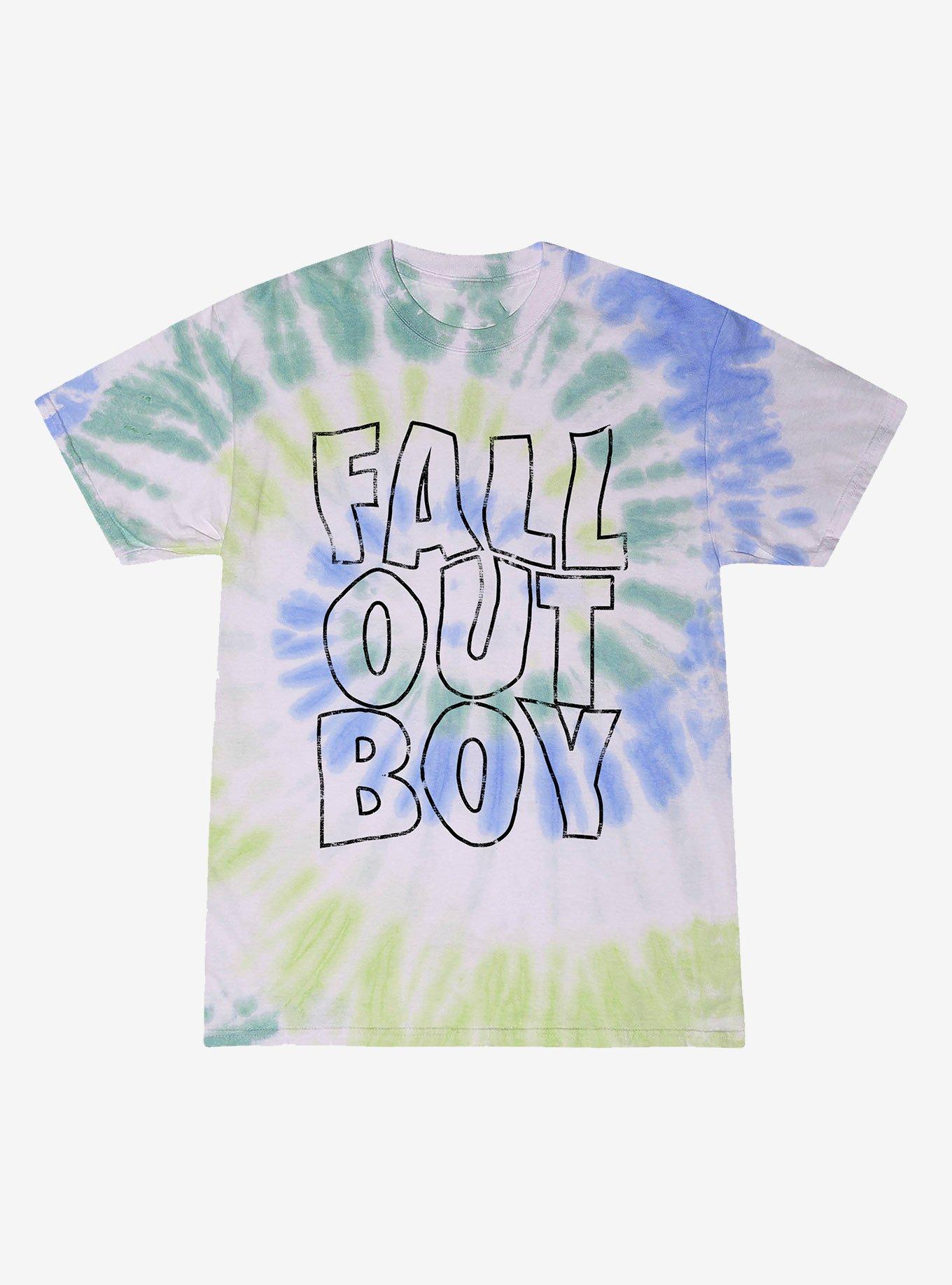Fall Out Boy Tie-Dye Girls T-Shirt, MULTI, hi-res