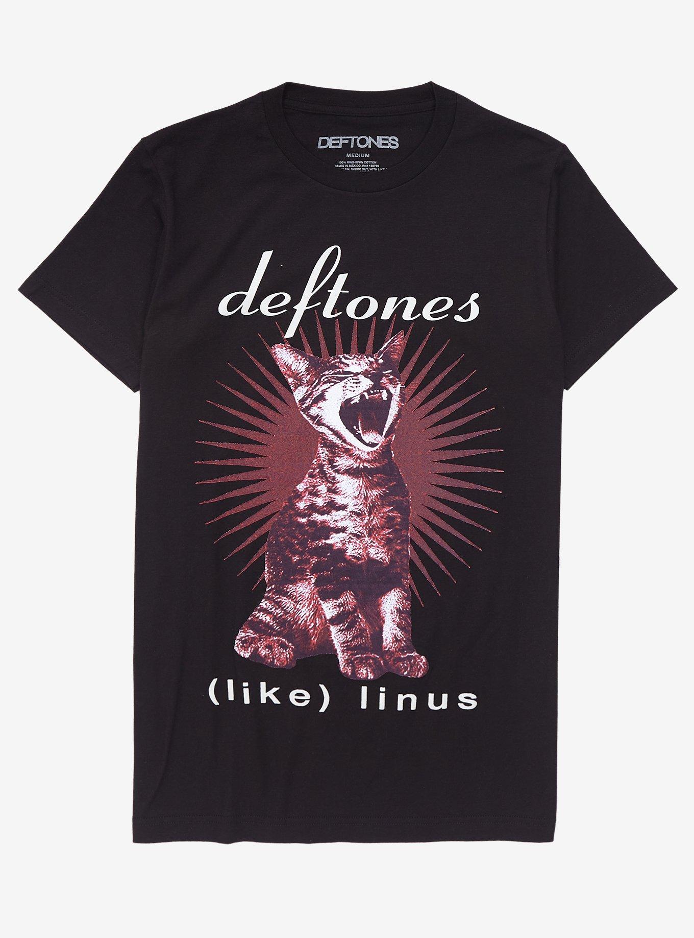 Deftones Like Linus Album Cover Boyfriend Fit Girls T Shirt Hot Topic