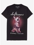 Deftones Like Linus Album Cover Boyfriend Fit Girls T-Shirt, BLACK, hi-res