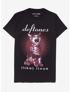Plus Size Deftones Like Linus Album Cover Boyfriend Fit Girls T-Shirt, , hi-res