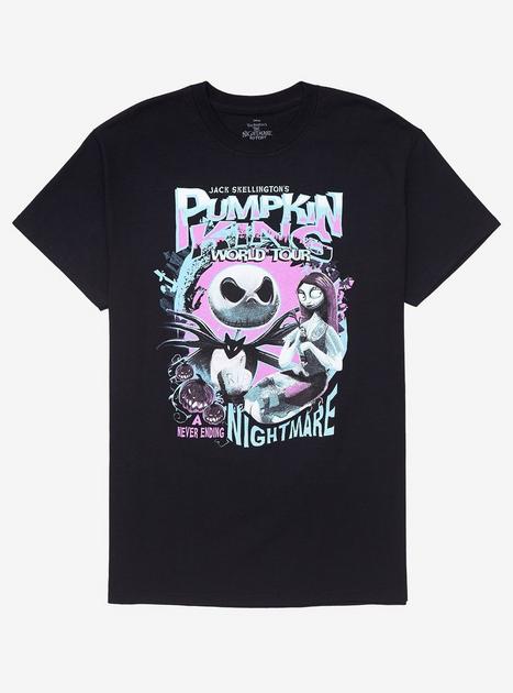 The Nightmare Before Christmas Pumpkin King World Tour T-Shirt | Hot Topic