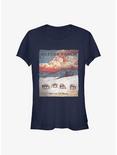 Yellowstone Ride For The Brand Poster Girls T-Shirt, NAVY, hi-res