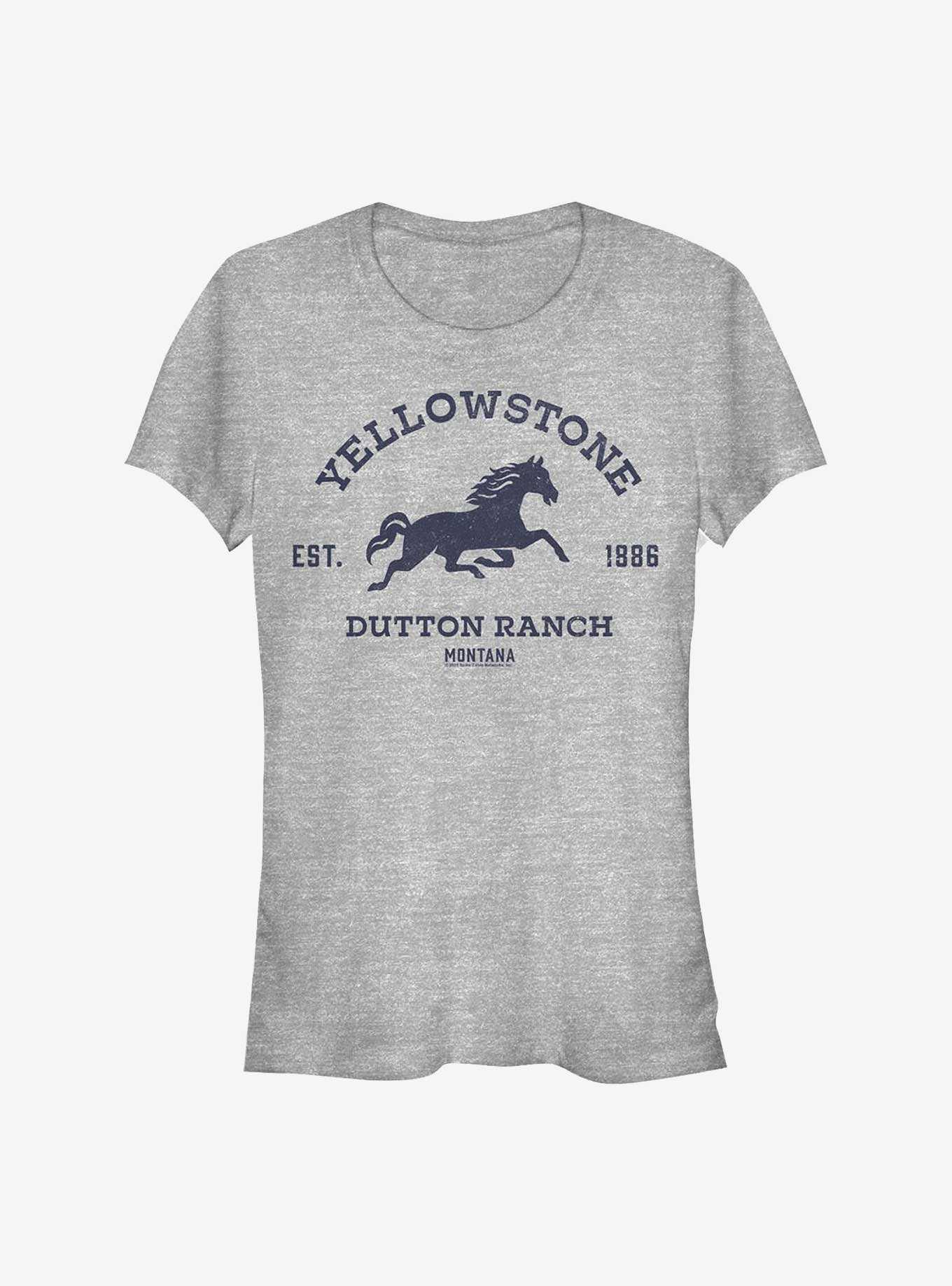 Yellowstone Dutton Ranch Badge Girls T-Shirt, , hi-res