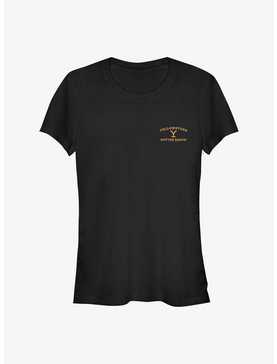 Yellowstone Dutton Ranch Chest Hit Black Girls T-Shirt, , hi-res