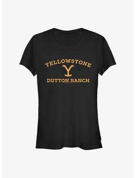 Yellowstone Dutton Ranch Logo Girls T-Shirt, , hi-res