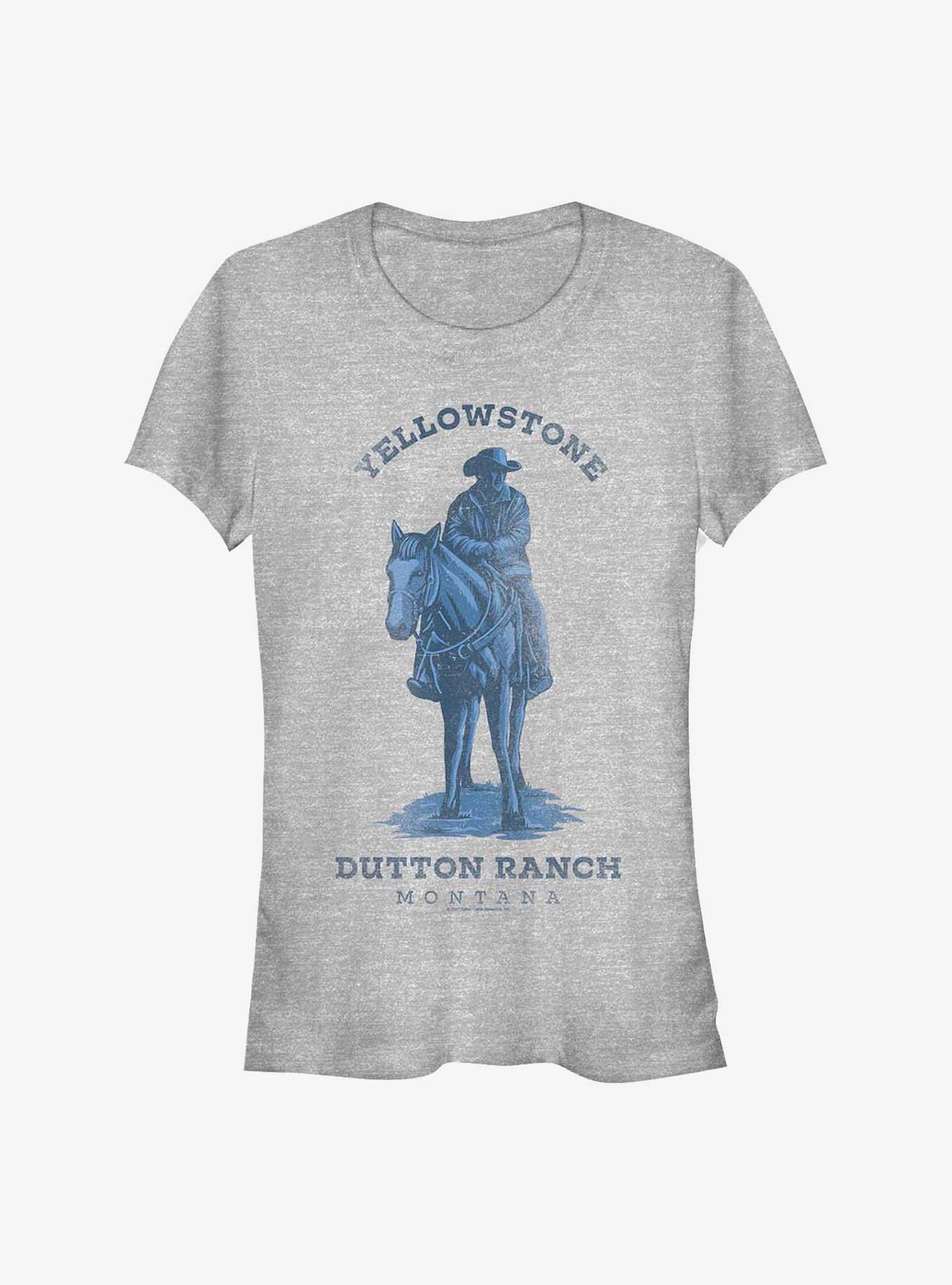 Yellowstone Dutton Ranch Girls T-Shirt, ATH HTR, hi-res
