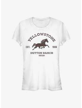 Yellowstone Dutton Ranch Badge Girls T-Shirt, , hi-res