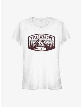 Yellowstone Mountains Girls T-Shirt, , hi-res