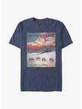 Yellowstone Ride For The Brand Poster T-Shirt, NAVY HTR, hi-res