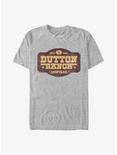 Yellowstone Dutton Ranch Distressed Sign T-Shirt, ATH HTR, hi-res