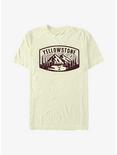 Yellowstone Mountains T-Shirt, NATURAL, hi-res