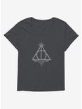 Harry Potter Deathly Hallows Symbol Girls T-Shirt Plus Size, , hi-res