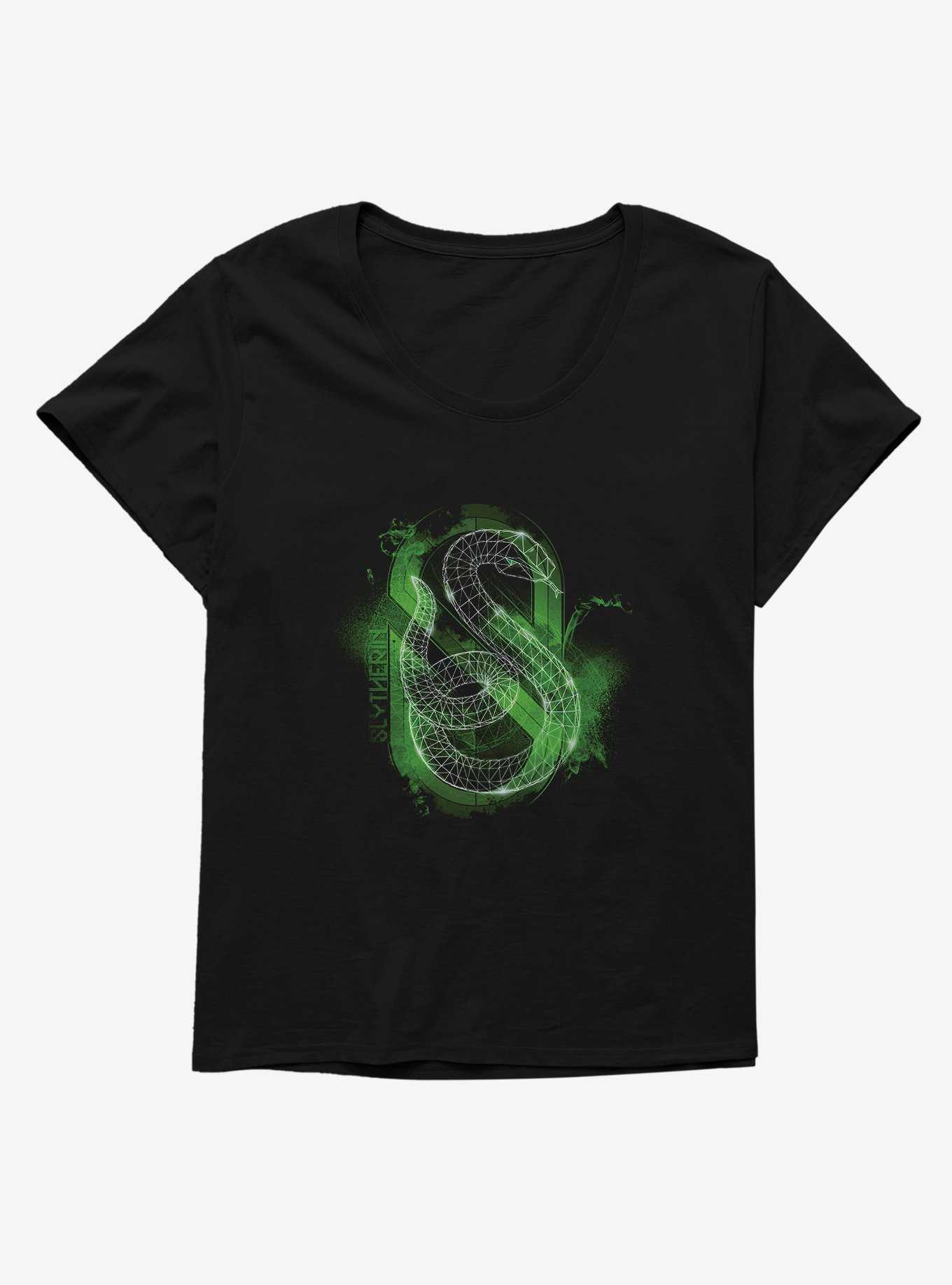 Harry Potter Slytherin Spray Girls T-Shirt Plus Size, , hi-res