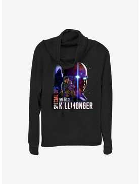 What If?? Erik Killmonger Special-Ops & The Watcher Girls Cowlneck Long-Sleeve Top, , hi-res