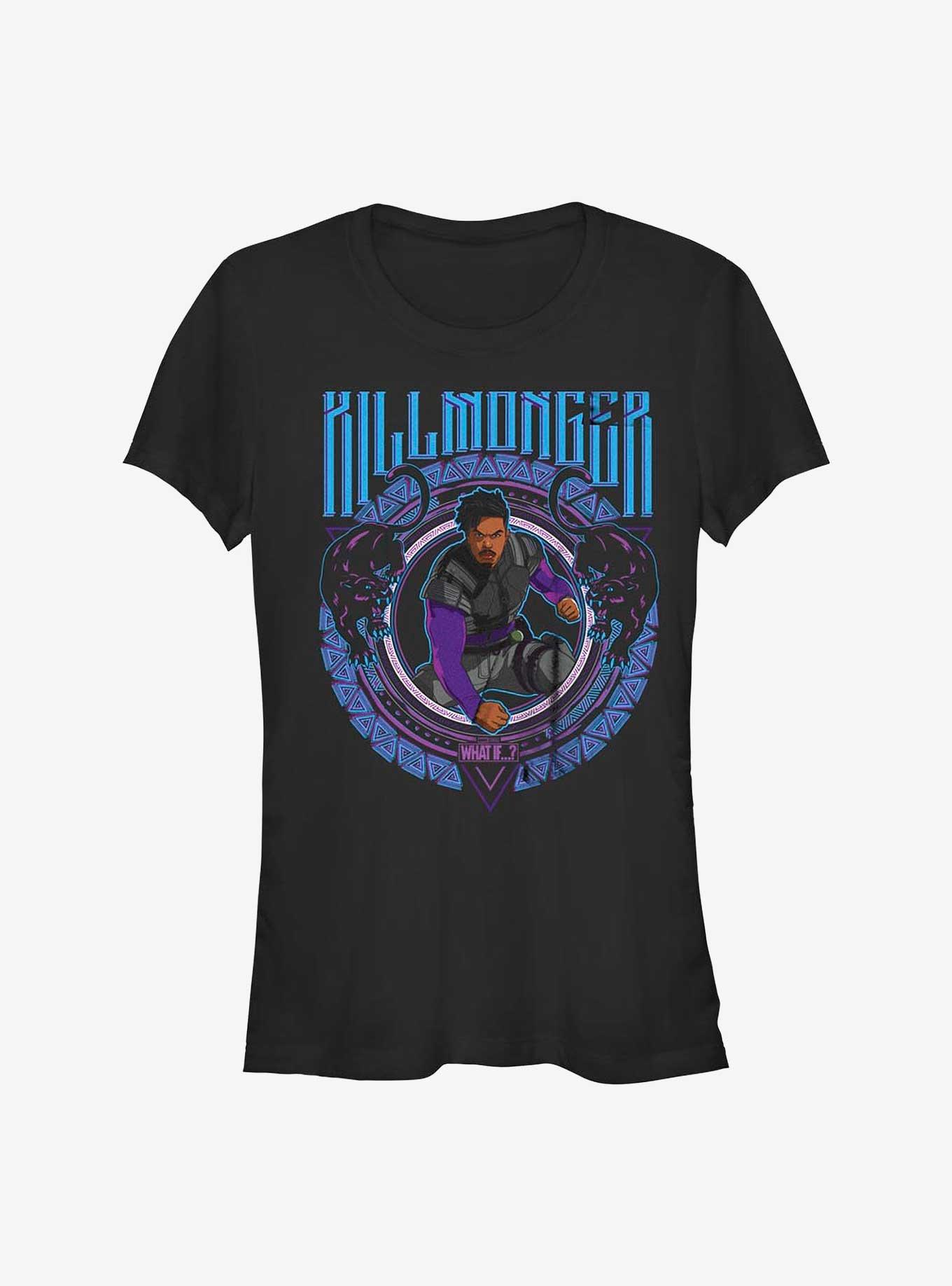 What If?? Erik Killmonger Crest Special-Ops Girls T-Shirt, , hi-res