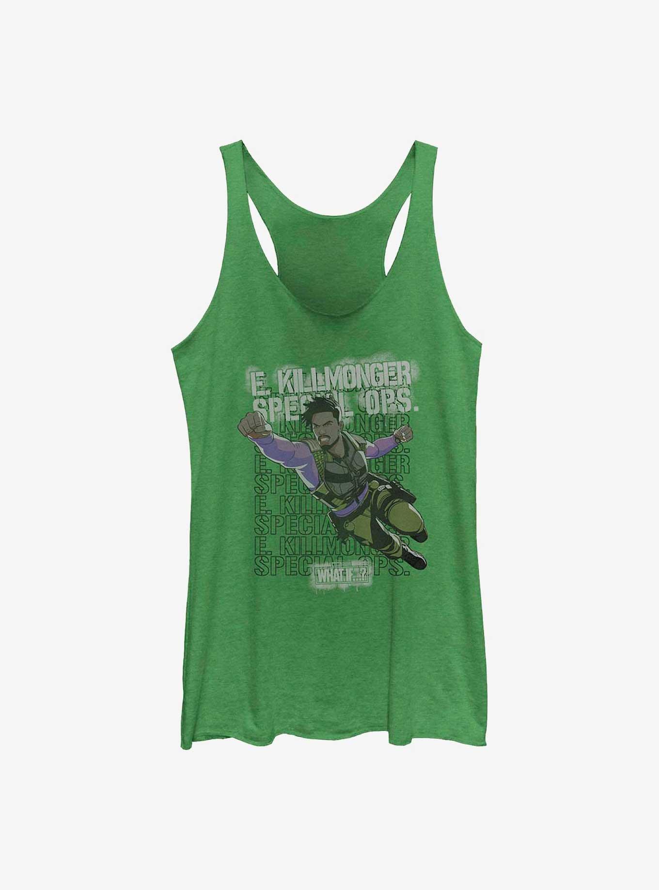 What If?? Erik Killmonger Army Brat Girls Tank, ENVY, hi-res