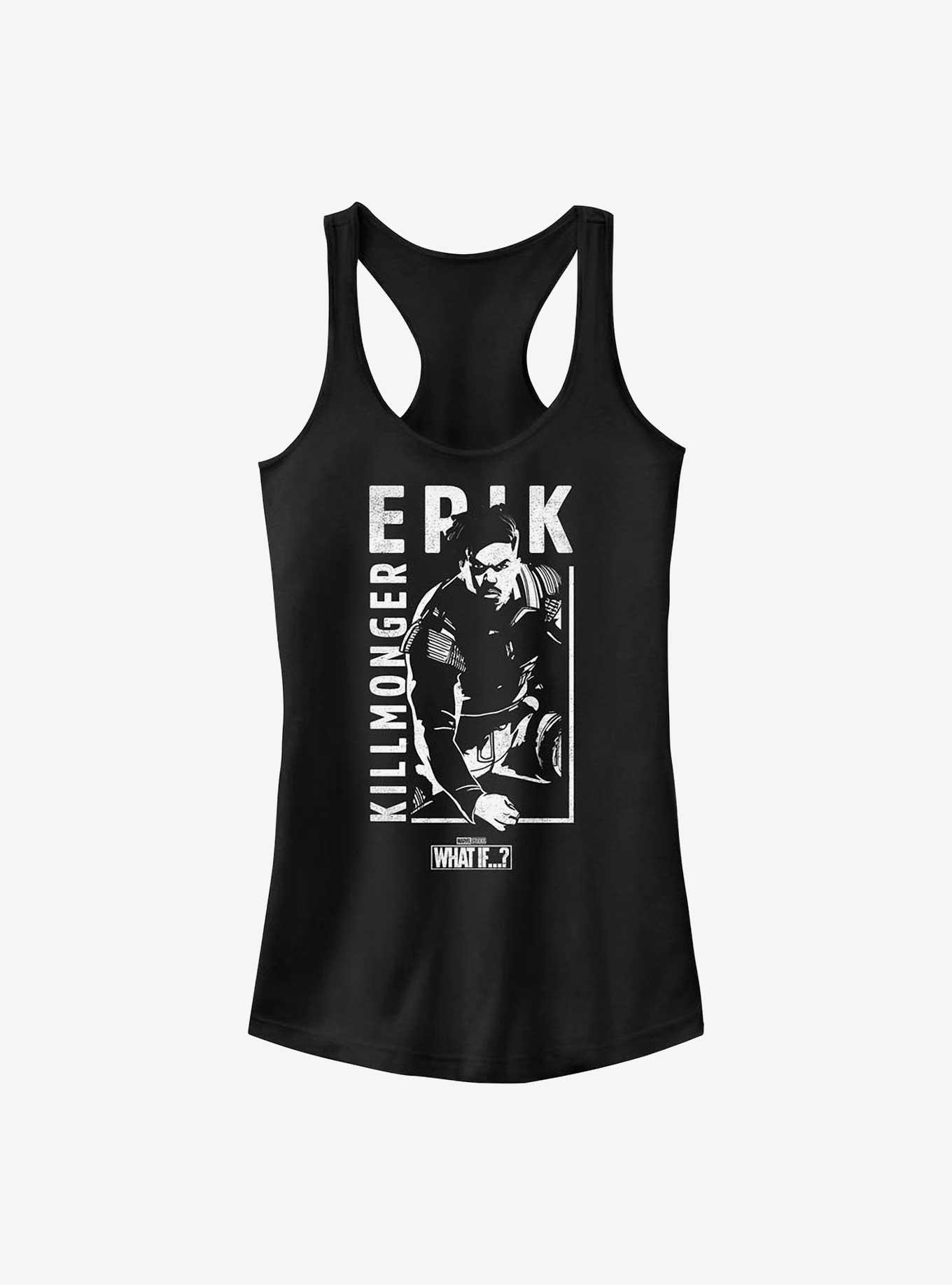 What If?? Erik Killmonger Was Special-Ops Girls Tank, BLACK, hi-res