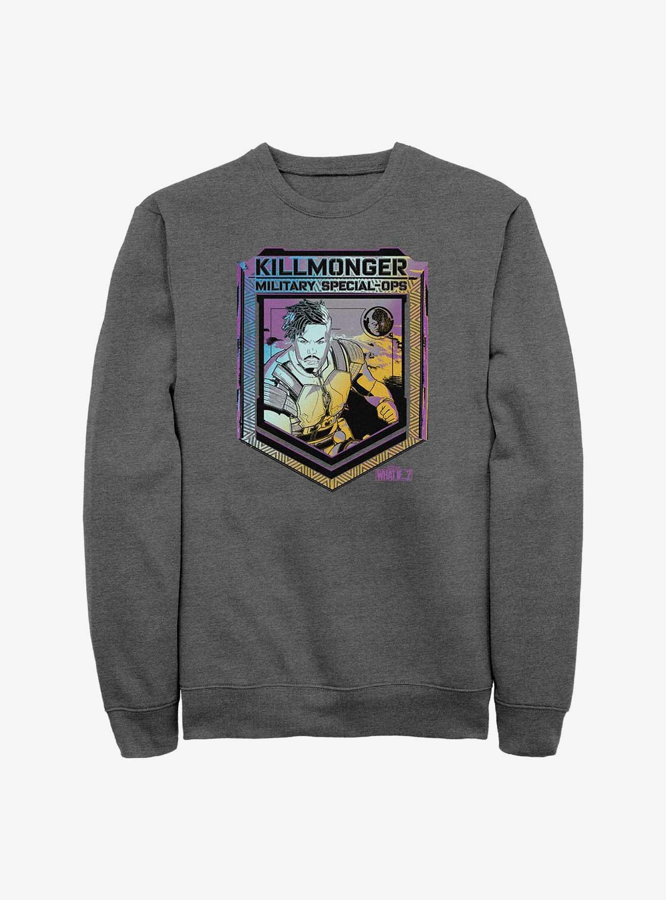 What If?? Erik Killmonger Military Special-Ops Sweatshirt, , hi-res