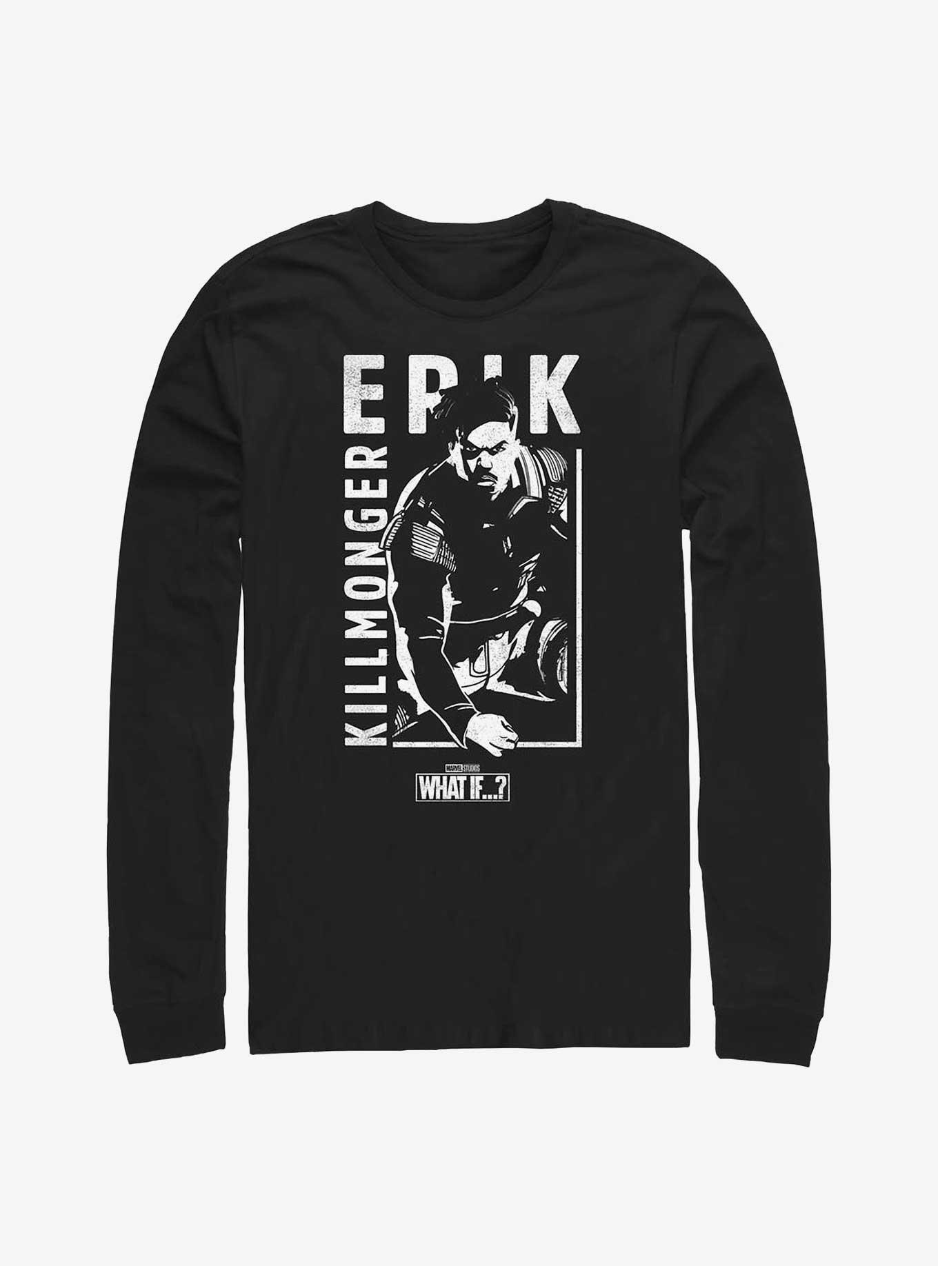 What If?? Erik Killmonger Was Special-Ops Long-Sleeve T-Shirt, , hi-res