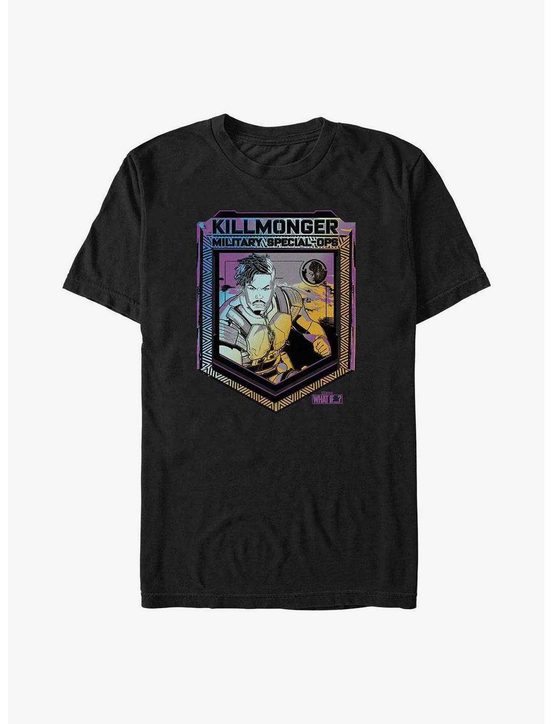 What If?? Erik Killmonger Military Special-Ops T-Shirt, BLACK, hi-res
