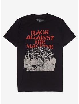 Rage Against The Machine Crowd Of Skeletons Girls T-Shirt, , hi-res
