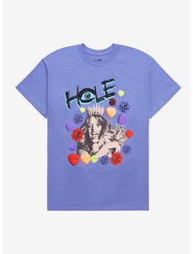 Hole Live Through This Candy Hearts Boyfriend Fit Girls T-Shirt, , hi-res