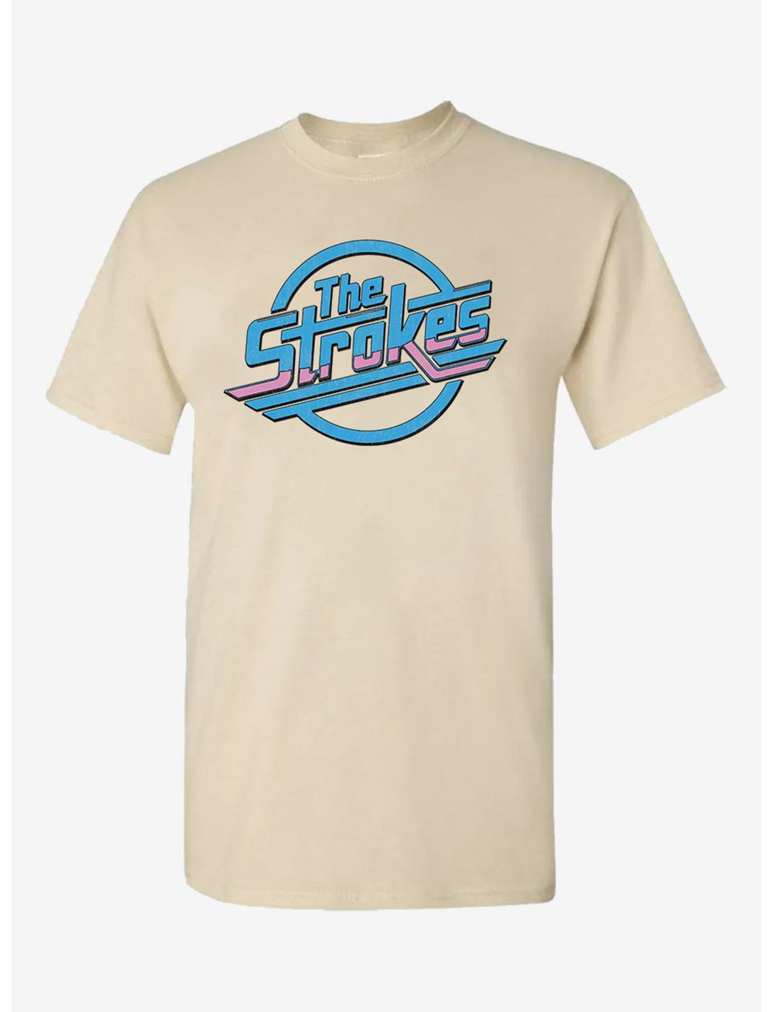 The Strokes Logo Girls T-Shirt, CREAM, hi-res