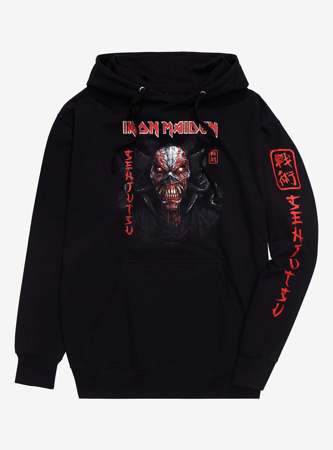 Iron Maiden Senjutsu Hoodie, BLACK, hi-res