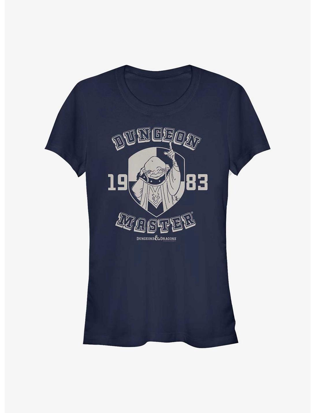 Dungeons And Dragons Dungeon Collegiate Girls T-Shirt, NAVY, hi-res