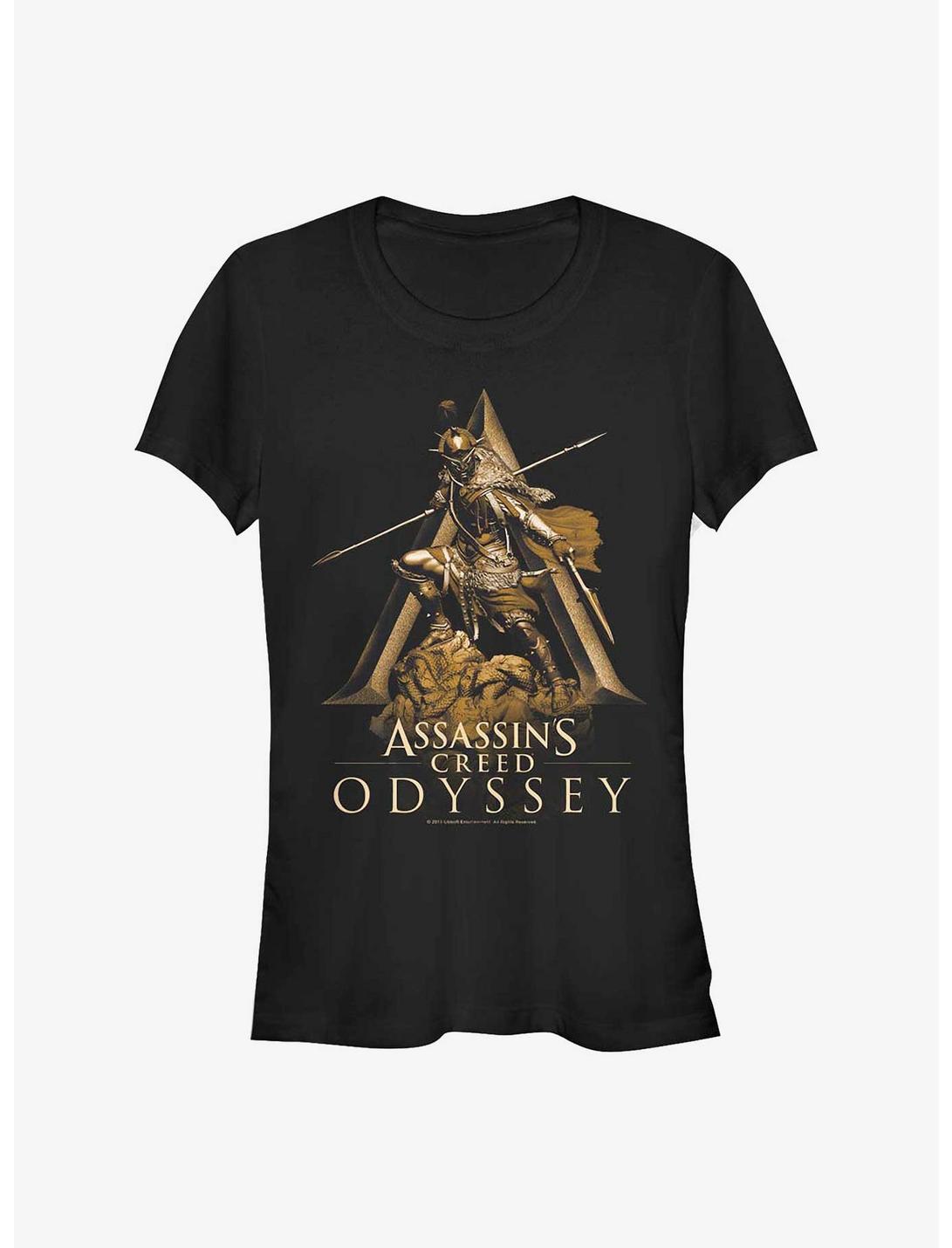 Assassin's Creed Golden Odyssey Girls T-Shirt, BLACK, hi-res