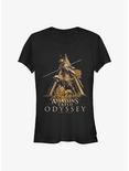 Assassin's Creed Golden Odyssey Girls T-Shirt, BLACK, hi-res