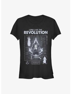 Assassin's Creed Unity Blueprint Girls T-Shirt, , hi-res
