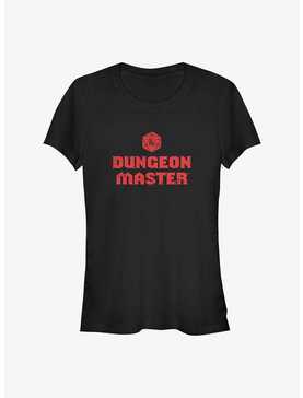 Dungeons And Dragons Dungeon Master Distressed Girls T-Shirt, , hi-res