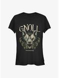 Dungeons And Dragons Gnoll Monster Icon Girls T-Shirt, BLACK, hi-res