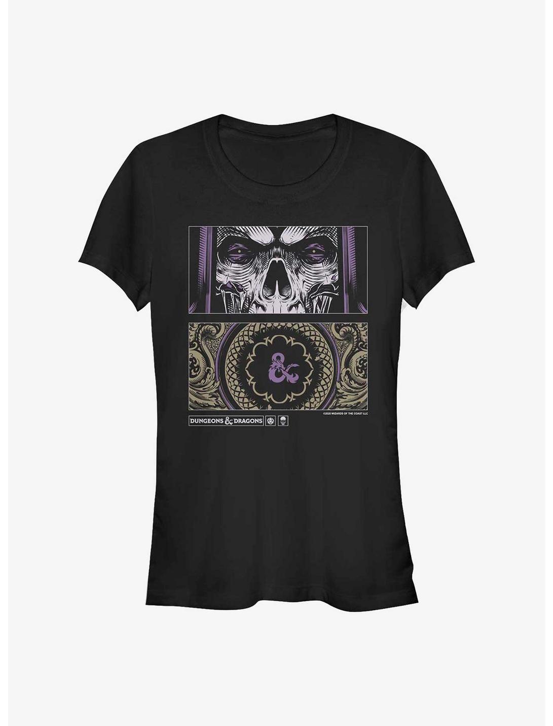 Dungeons And Dragons Lich Panel Girls T-Shirt, BLACK, hi-res