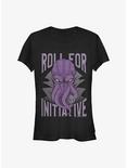Dungeons And Dragons Mindflayer Initiative Girls T-Shirt, BLACK, hi-res