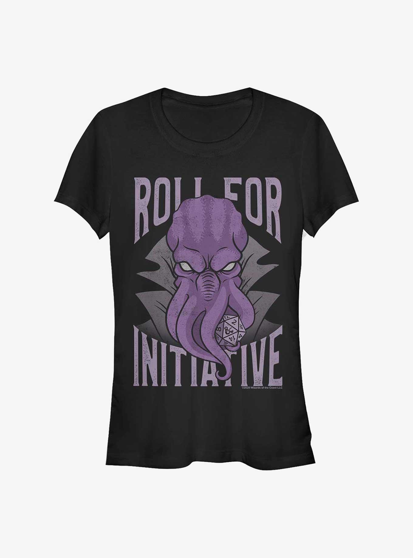 Dungeons And Dragons Mindflayer Initiative Girls T-Shirt, , hi-res