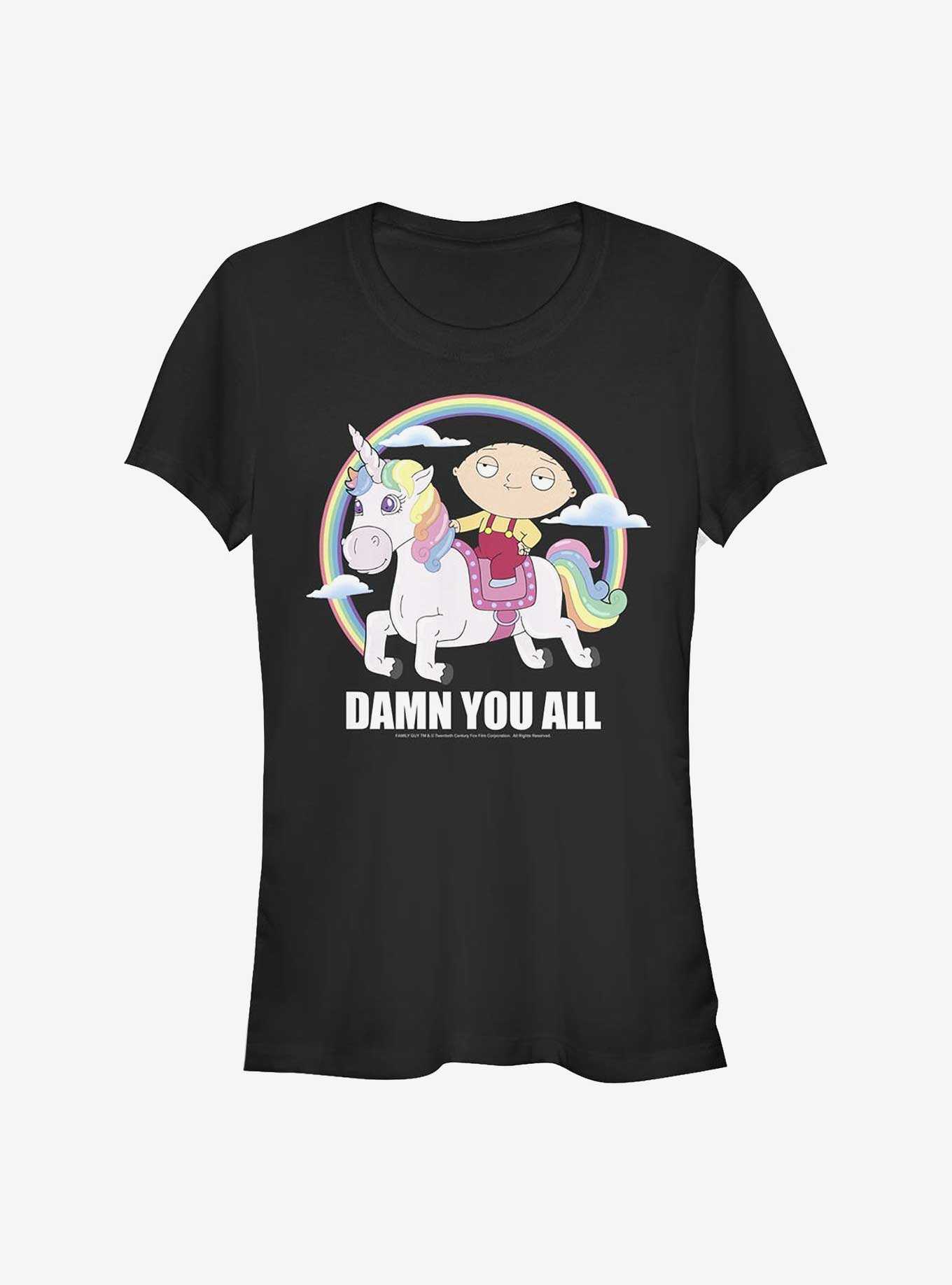 Family Guy Stewie Unicorn Girls T-Shirt, , hi-res