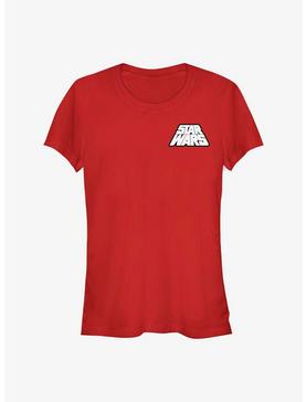 Star Wars Distressed Slant Logo Girls T-Shirt, , hi-res