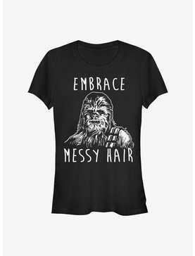 Star Wars Embrace Messy Hair Chewbacca Girls T-Shirt, , hi-res