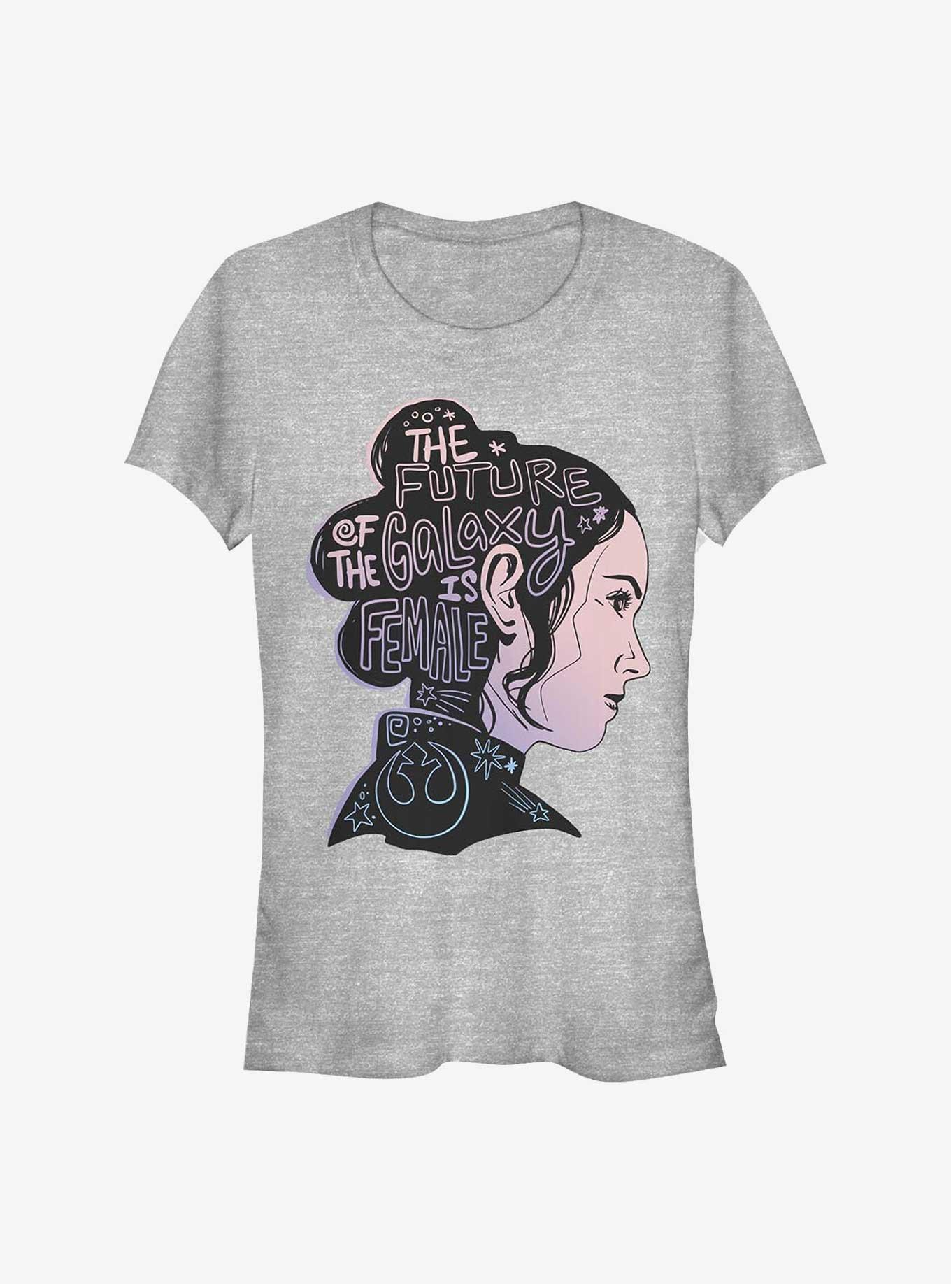 Star Wars The Future Of The Galaxy Is Female Silhouette Girls T-Shirt, , hi-res