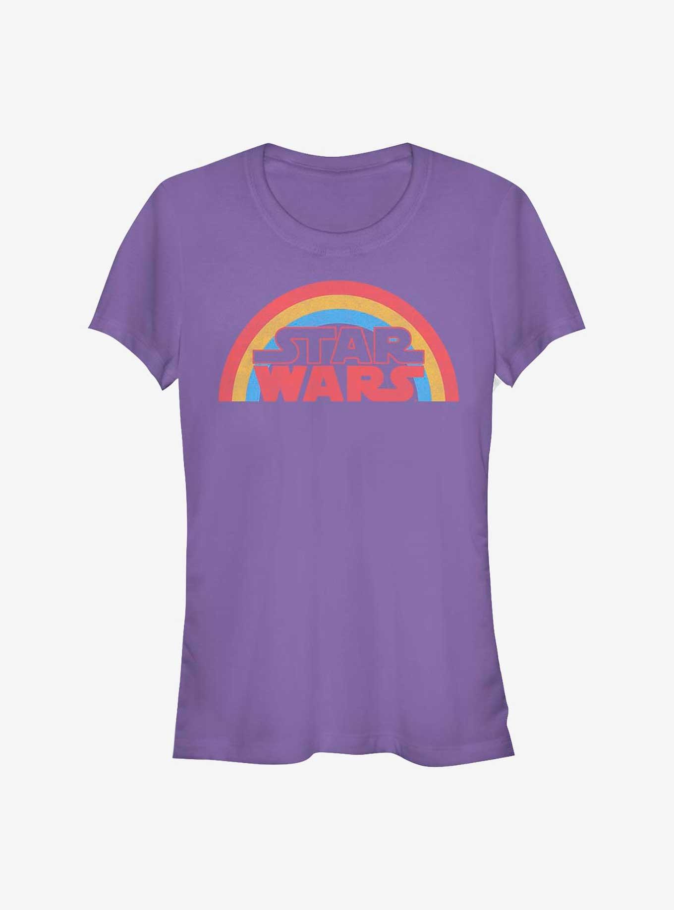 Star Wars Rainbow Star Wars T-Shirt, PURPLE, hi-res