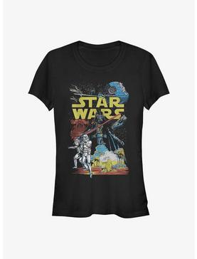 Star Wars Rebel Classic Poster Girls T-Shirt, , hi-res